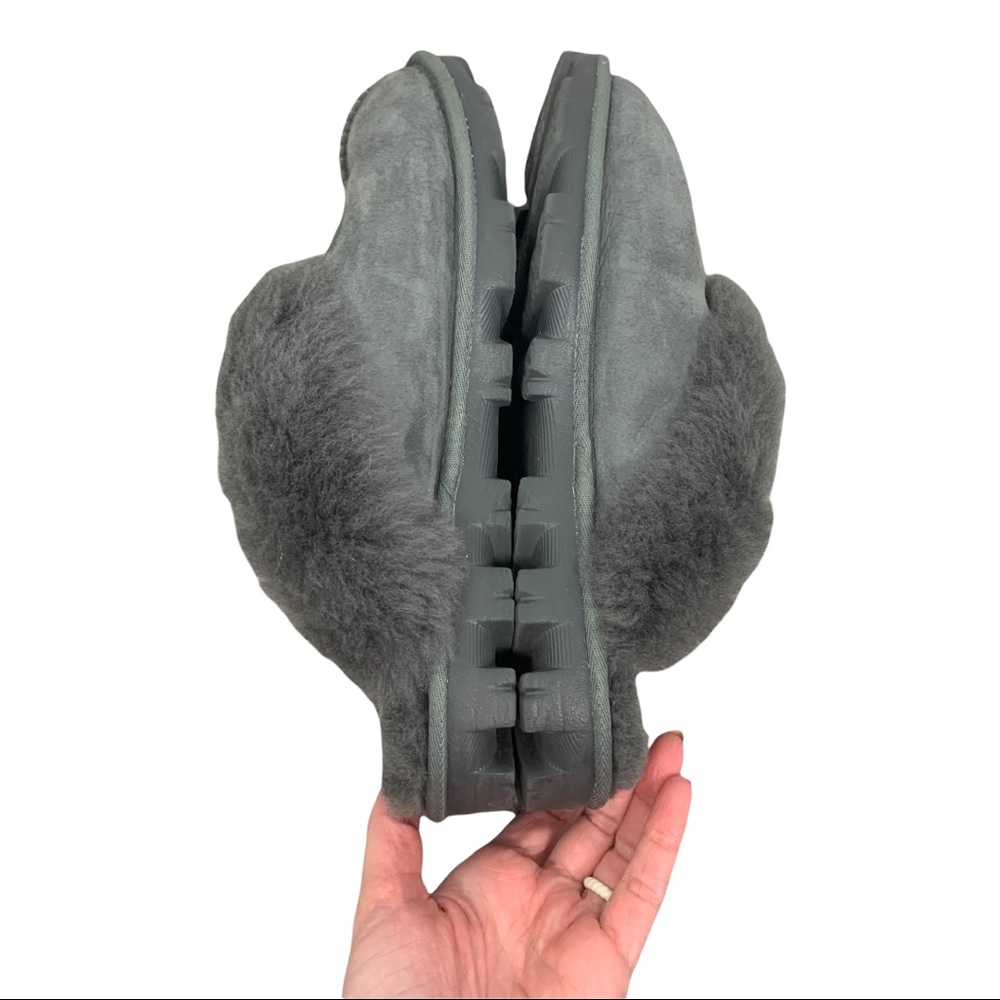 Ugg Coquette Fuzzy Slippers | Grey | Women’s 9 - Picture 6 of 7